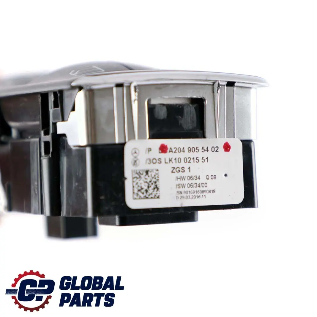 Mercedes-Benz C E W204 W207 Front Right Door Power Window Regulation Switch to with Part number A2049053905 Mercedes-Benz C E W204 W207 Front Right Door Power Window Regulation Switch - SKU rhd-A2049053905 - Part number A2049053905