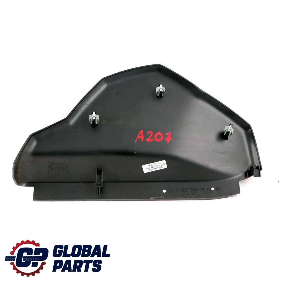 Mercedes-Benz E-Class W207 Left N/S Dashboard Cover Panel Trim to with Part number A2076800389 Mercedes-Benz E-Class W207 Left N/S Dashboard Cover Panel Trim - SKU rhd-A2076800389 - Part number A2076800389