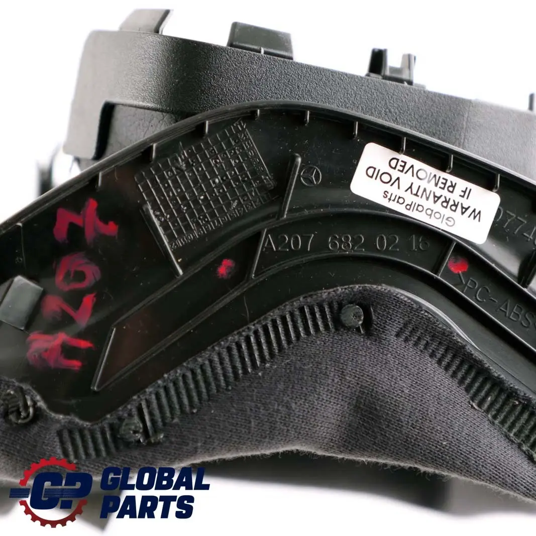 Mercedes-Benz E-Class W207 Steering Column Jacket Tube Trim Cover Panel to with Part number A2076820216 Mercedes-Benz E-Class W207 Steering Column Jacket Tube Trim Cover Panel - SKU rhd-A2076820216 - Part number A2076820216