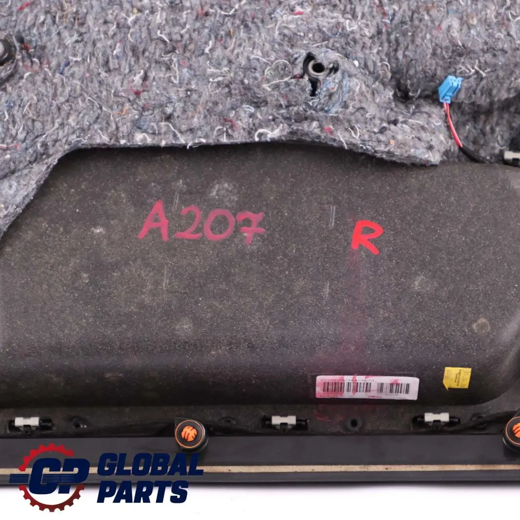 Mercedes-Benz W207 A207 Cabrio Convertible Front Right O/S Door Card Trim Panel to with Part number A2077204070 Mercedes-Benz W207 A207 Cabrio Convertible Front Right O/S Door Card Trim Panel - SKU rhd-A2077204070 - Part number A2077204070