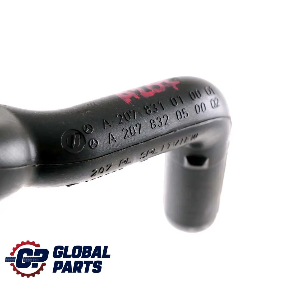 Mercedes-Benz E-Class W207 Air Duct Plastic Pipe Right O/S Dash to with Part number A2078310100 Mercedes-Benz E-Class W207 Air Duct Plastic Pipe Right O/S Dash - SKU rhd-A2078310100 - Part number A2078310100