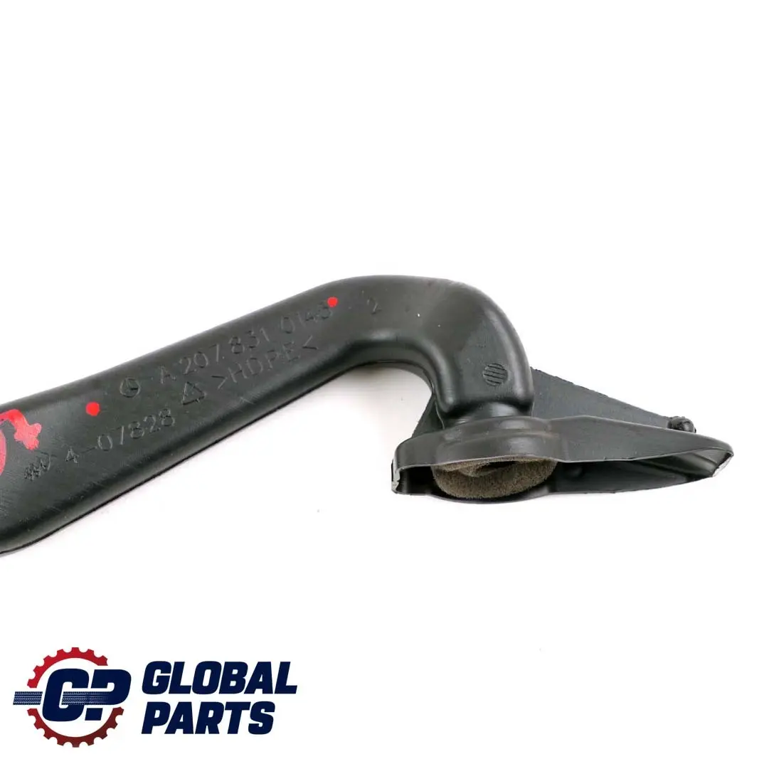 Mercedes-Benz E-Class W207 Ventilation Duct Air Glove Box Compartment to with Part number A2078310145 Mercedes-Benz E-Class W207 Ventilation Duct Air Glove Box Compartment - SKU rhd-A2078310145 - Part number A2078310145