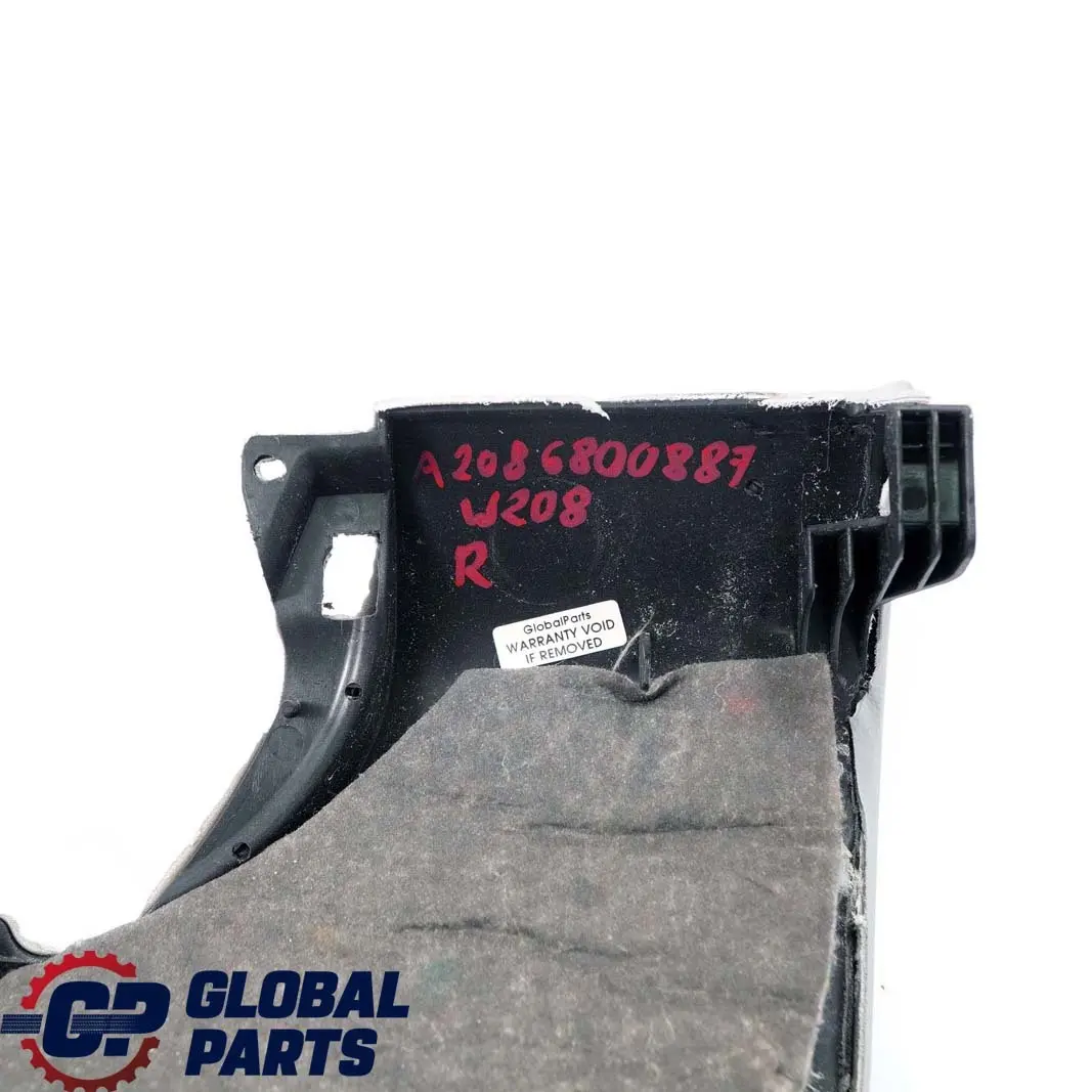 Mercedes-Benz CLK-Class W208 Dashboard Dash Right O/S Trim Panel Cover Grey to with Part number A2086800887 Mercedes-Benz CLK-Class W208 Dashboard Dash Right O/S Trim Panel Cover Grey - SKU rhd-A2086800887 - Part number A2086800887