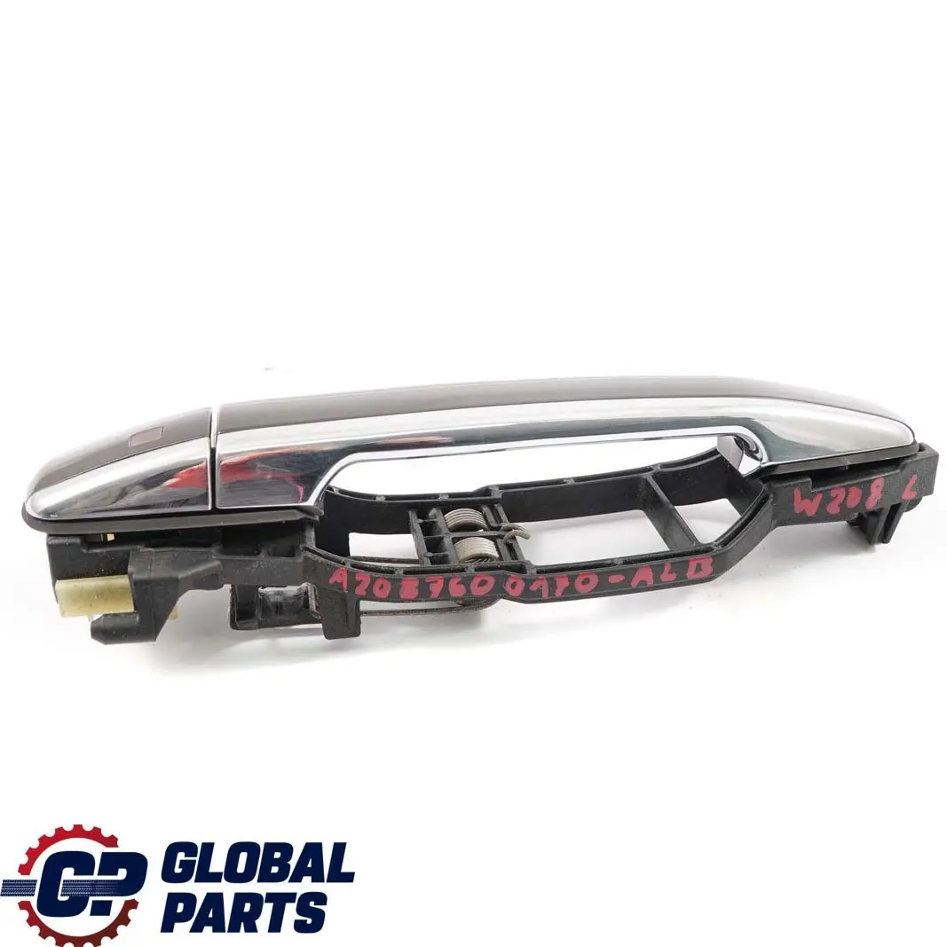 Mercedes-Benz CLK W208 Left N/S Handle Grab Almandine Black Metallic - 182 to with Part number A2087600170 Mercedes-Benz CLK W208 Left N/S Handle Grab Almandine Black Metallic - 182 - SKU rhd-A2087600170-ALB - Part number A2087600170