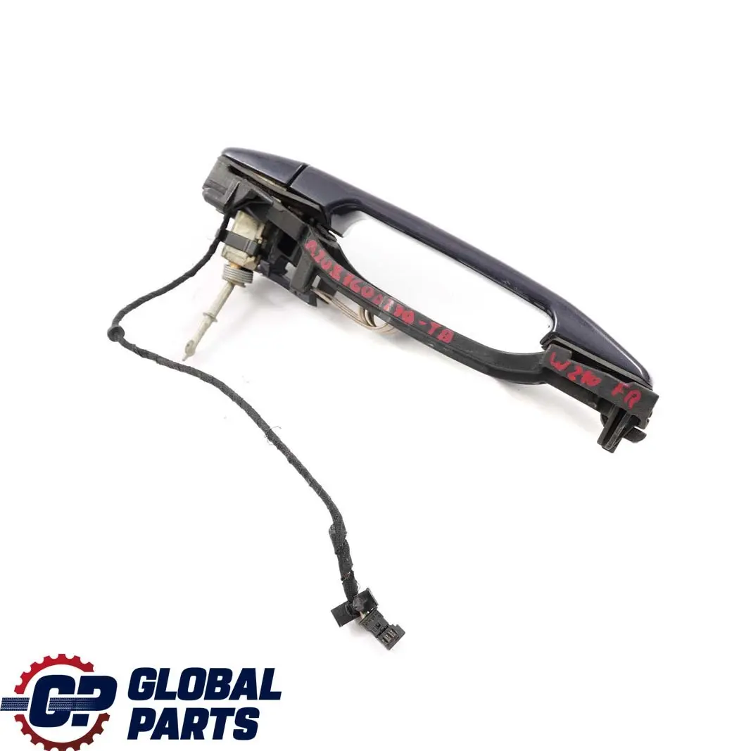 Front Right O/S Handle Grab Tanzanite Blue Metallic 359 to Mercedes W210 with Part number A2087600270 Mercedes W210 Front Right O/S Handle Grab Tanzanite Blue Metallic 359 - SKU RHD-A2087600270-TB - Part number A2087600270