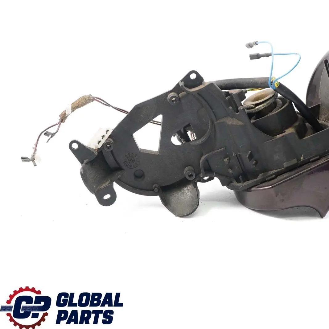  Mercedes-Benz W208 Power Fold Auto Dip Left Wing Door Mirror Almandine Black - SKU rhd-A2088102376-ALB - Part number A2088102376