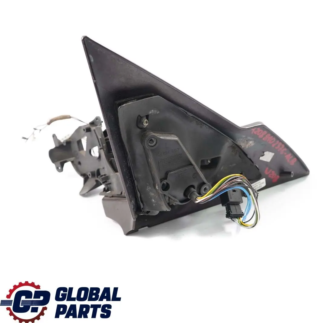 Mercedes-Benz W208 Power Fold Auto Dip Left Wing Door Mirror Almandine Black to with Part number A2088102376 Mercedes-Benz W208 Power Fold Auto Dip Left Wing Door Mirror Almandine Black - SKU rhd-A2088102376-ALB - Part number A2088102376