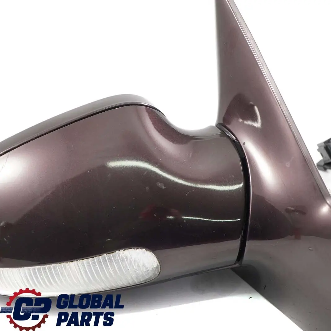 Mercedes-Benz W208 Power Fold Auto Dip Right Wing Door Mirror Almandine Black to with Part number A2088103076 Mercedes-Benz W208 Power Fold Auto Dip Right Wing Door Mirror Almandine Black - SKU rhd-A2088103076-ALB - Part number A2088103076