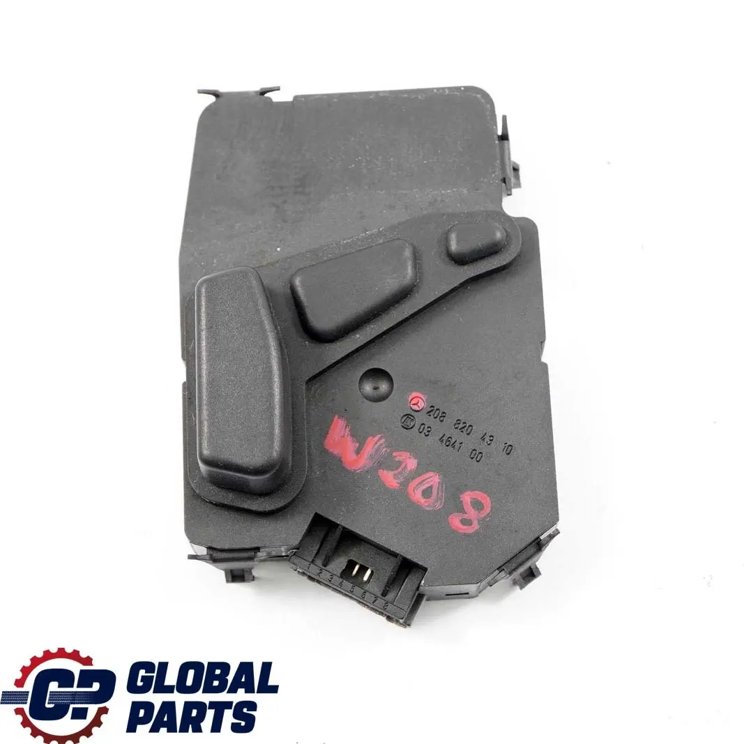 Mercedes-Benz CLK W208 Seat Control Switch Front Left Passenger to with Part number A2088204310 Mercedes-Benz CLK W208 Seat Control Switch Front Left Passenger - SKU rhd-A2088204310 - Part number A2088204310