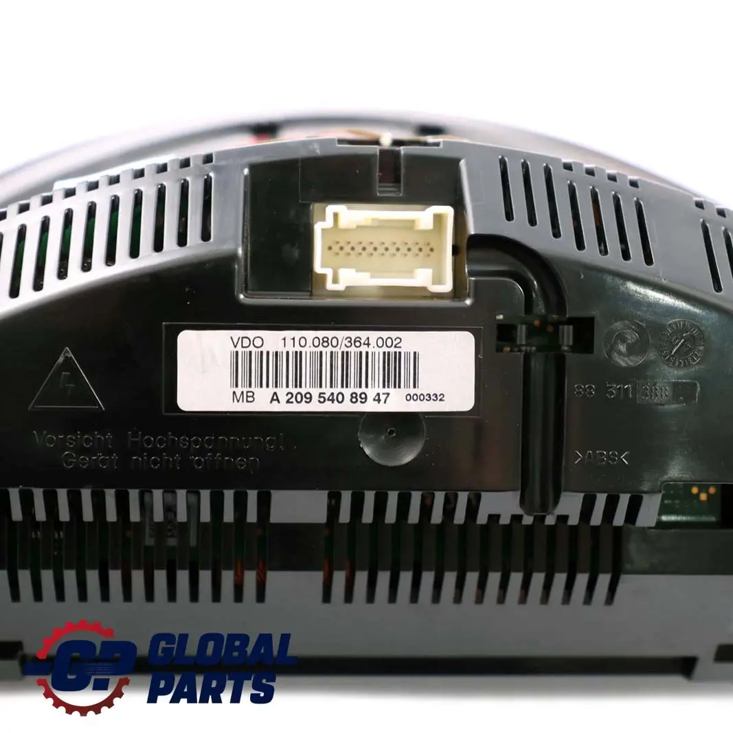 Mercedes CLK-Class C209 Instrument Cluster Speedo Clocks Automatic - SKU rhd-A2095408947 - Part number A2095408947
