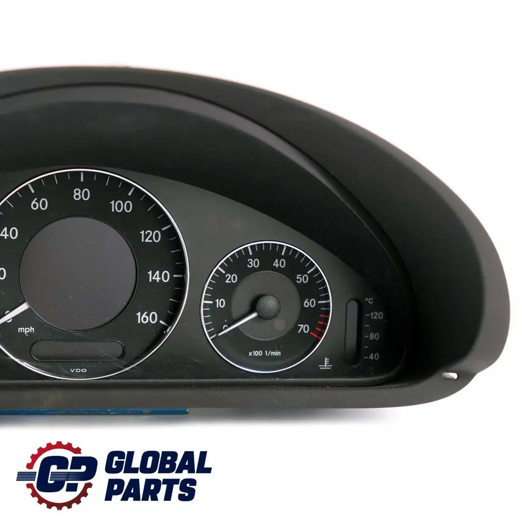 CLK-Class C209 Instrument Cluster Speedo Clocks Automatic to Mercedes with Part number A2095408947 Mercedes CLK-Class C209 Instrument Cluster Speedo Clocks Automatic - SKU rhd-A2095408947 - Part number A2095408947