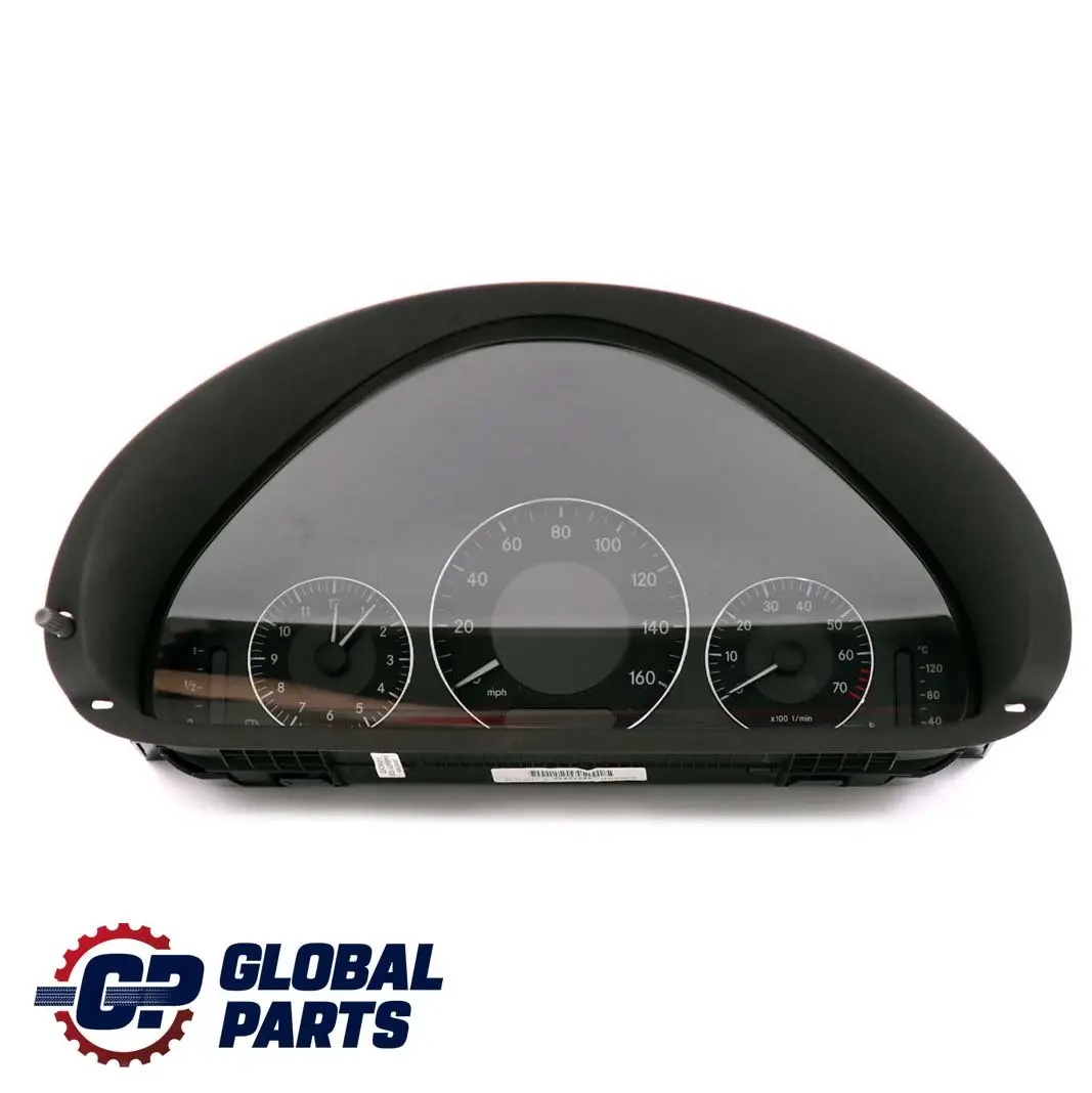 CLK-Class C209 Instrument Cluster Speedo Clocks Automatic to Mercedes with Part number A2095408947 Mercedes CLK-Class C209 Instrument Cluster Speedo Clocks Automatic - SKU rhd-A2095408947 - Part number A2095408947