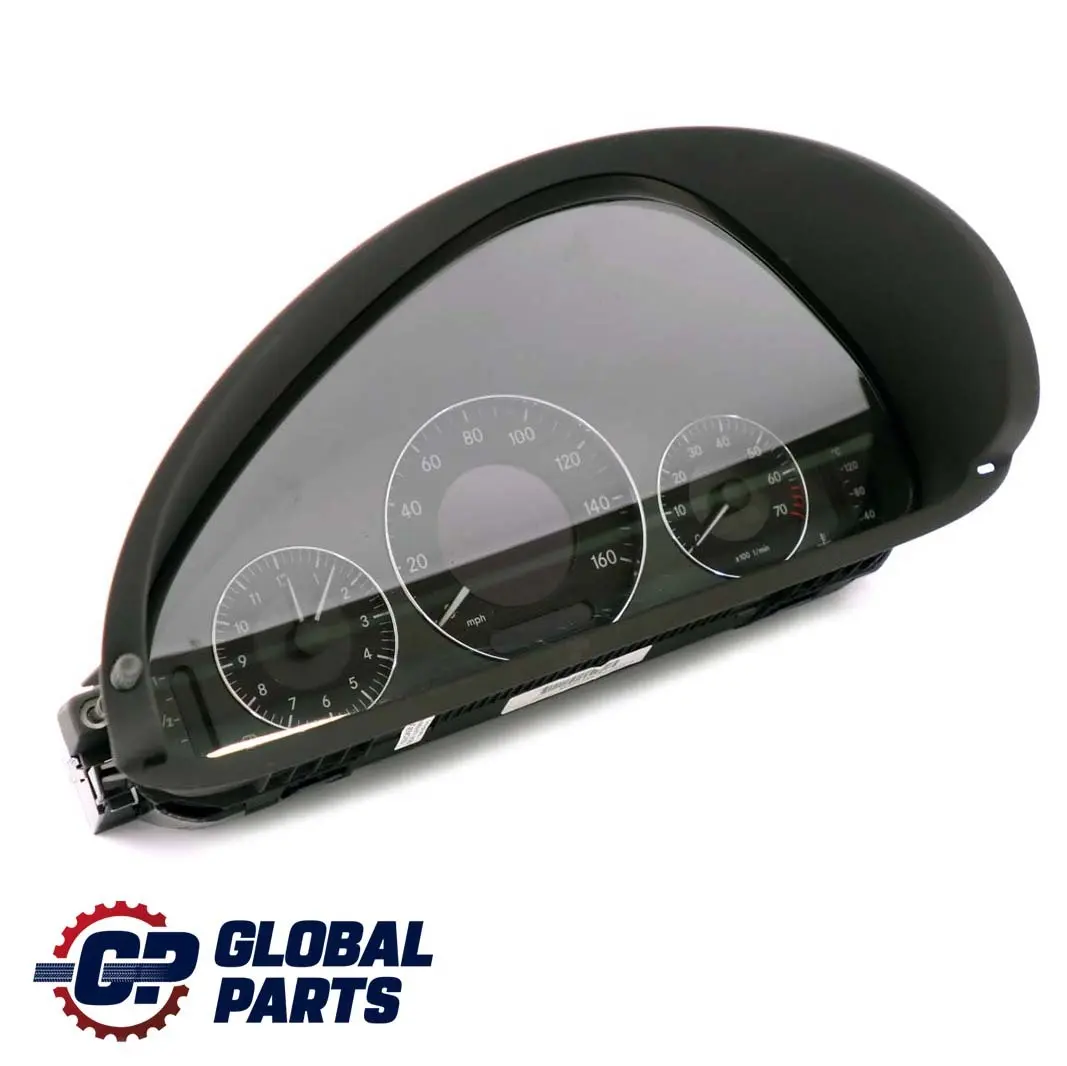 CLK-Class C209 Instrument Cluster Speedo Clocks Automatic to Mercedes with Part number A2095408947 Mercedes CLK-Class C209 Instrument Cluster Speedo Clocks Automatic - SKU rhd-A2095408947 - Part number A2095408947