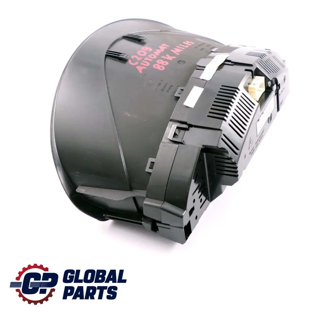 CLK-Class C209 Instrument Cluster Speedo Clocks Automatic to Mercedes with Part number A2095408947 Mercedes CLK-Class C209 Instrument Cluster Speedo Clocks Automatic - SKU rhd-A2095408947 - Part number A2095408947