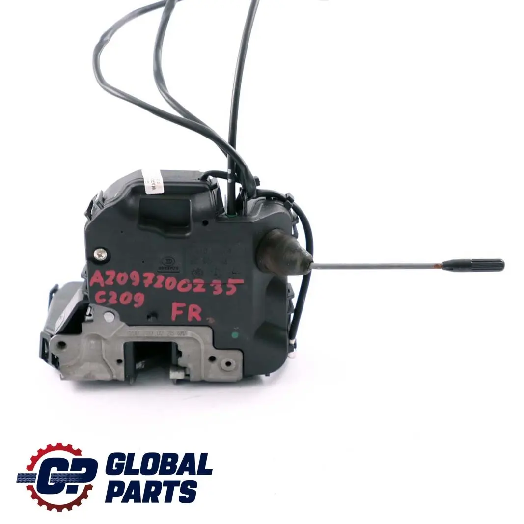 Front Door Lock Latch Mechanism Actuator Right O/S to Mercedes W209 with Part number A2097200235 Mercedes W209 Front Door Lock Latch Mechanism Actuator Right O/S - SKU RHD-A2097200235 - Part number A2097200235