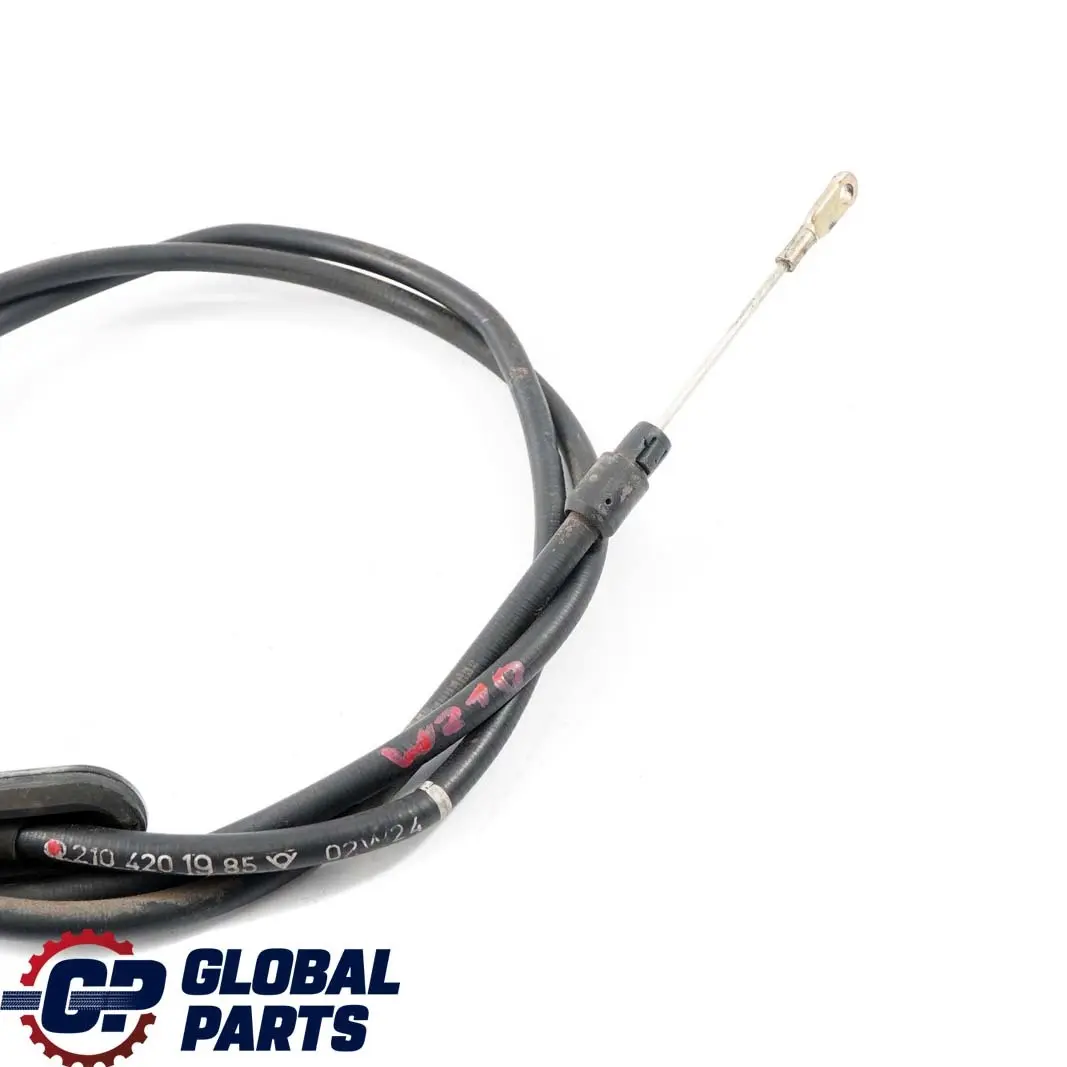 Mercedes-Benz E-Class W210 Handbrake Parking Brake Bowden Cable to with Part number A2104201985 Mercedes-Benz E-Class W210 Handbrake Parking Brake Bowden Cable - SKU rhd-A2104201985 - Part number A2104201985