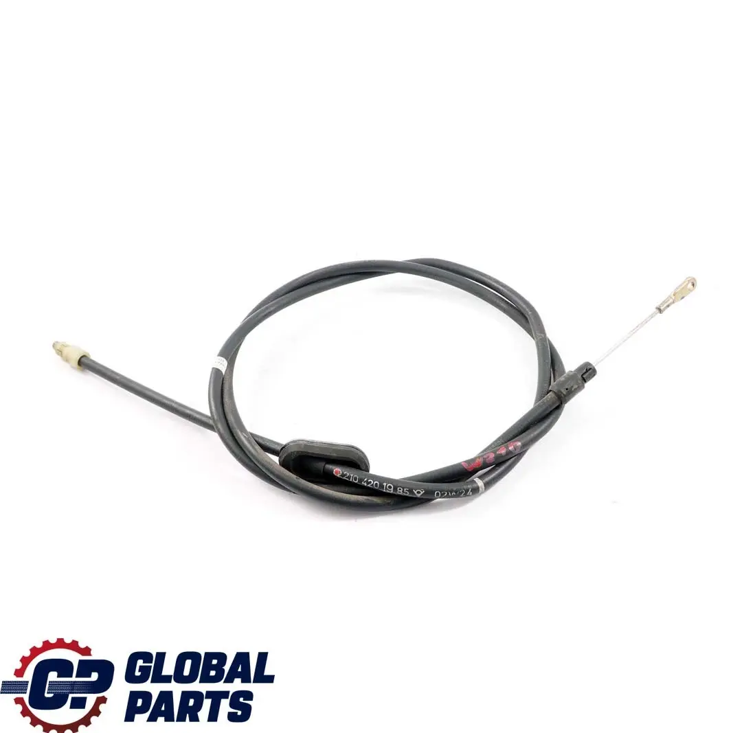 Mercedes-Benz E-Class W210 Handbrake Parking Brake Bowden Cable to with Part number A2104201985 Mercedes-Benz E-Class W210 Handbrake Parking Brake Bowden Cable - SKU rhd-A2104201985 - Part number A2104201985