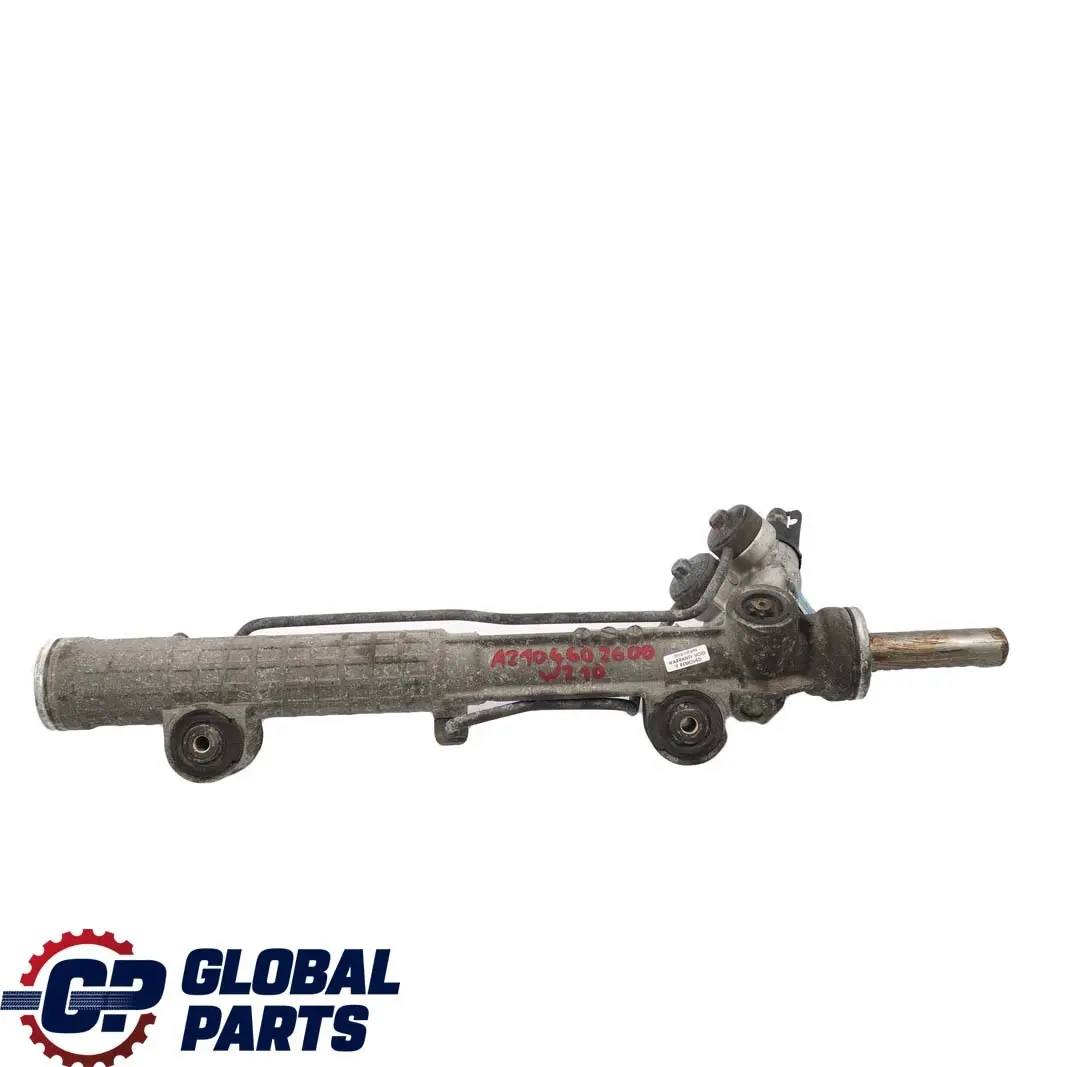 Mercedes-Benz E-Class W210 Power Steering Rack Pinion Box Gear to with Part number A2104602600 Mercedes-Benz E-Class W210 Power Steering Rack Pinion Box Gear - SKU rhd-A2104602600 - Part number A2104602600