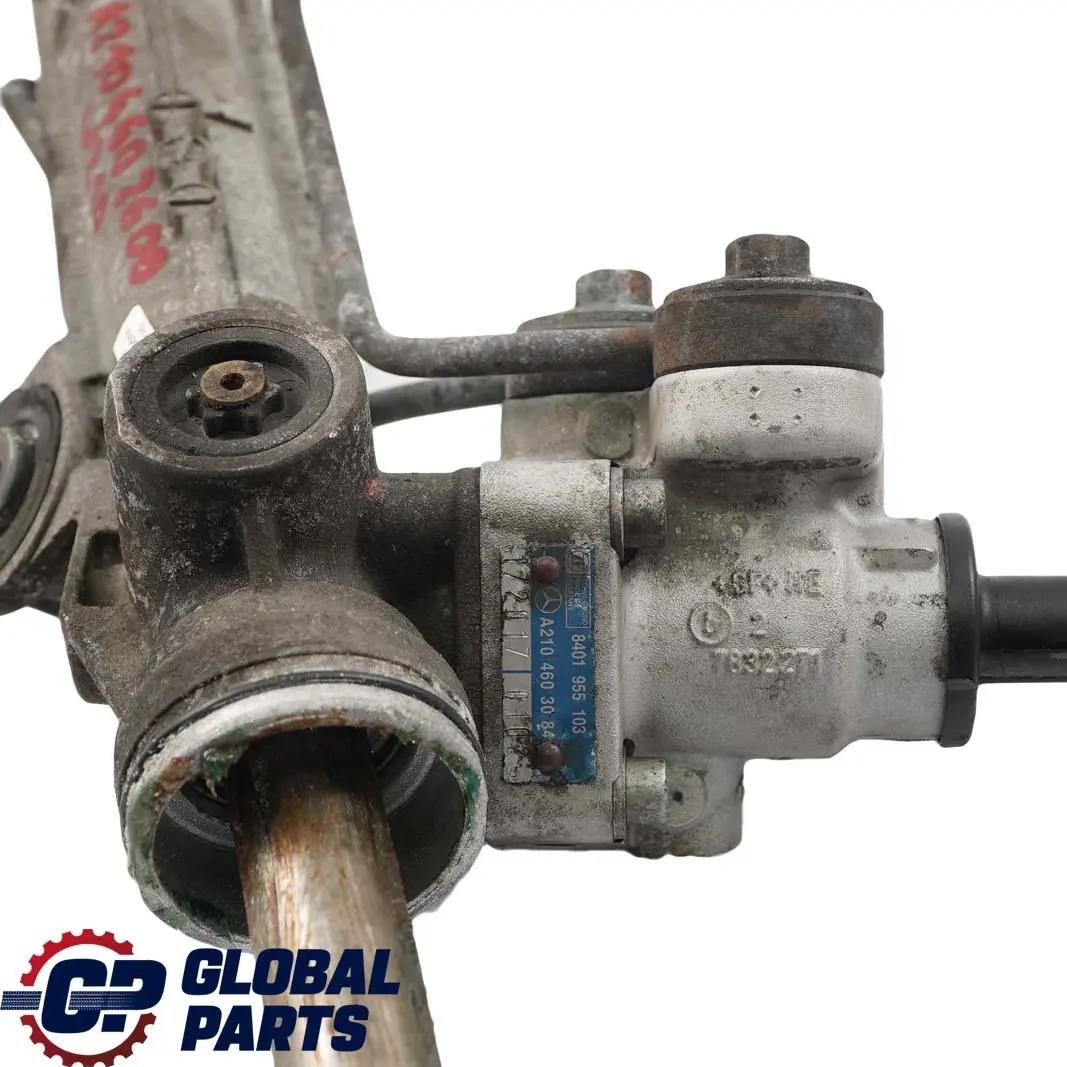 Mercedes-Benz E-Class W210 Power Steering Rack Pinion Box Gear to with Part number A2104602600 Mercedes-Benz E-Class W210 Power Steering Rack Pinion Box Gear - SKU rhd-A2104602600 - Part number A2104602600