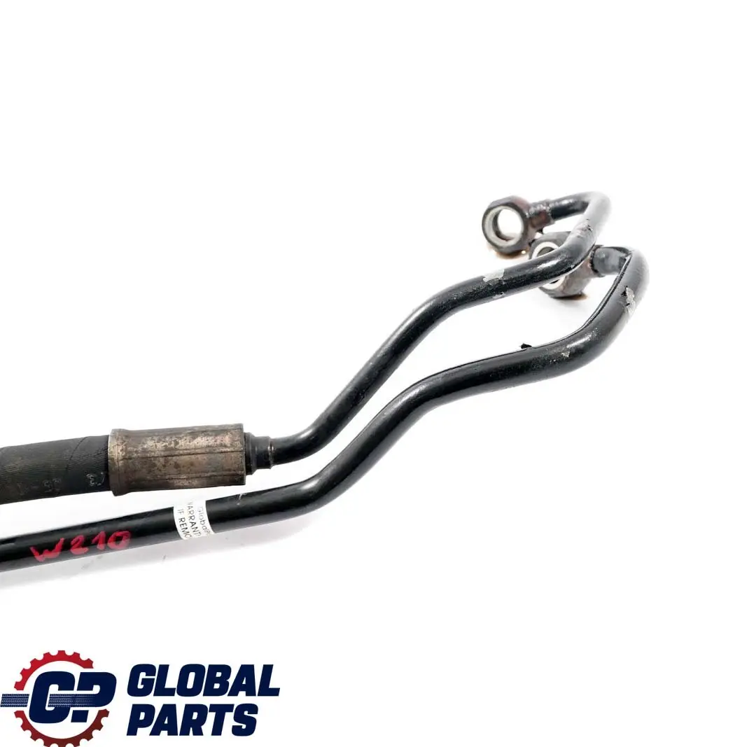 Steering Hydraulic Pipe Oil Lines to Mercedes W210 Power with Part number A2104663124 Mercedes W210 Power Steering Hydraulic Pipe Oil Lines - SKU rhd-A2104663124 - Part number A2104663124