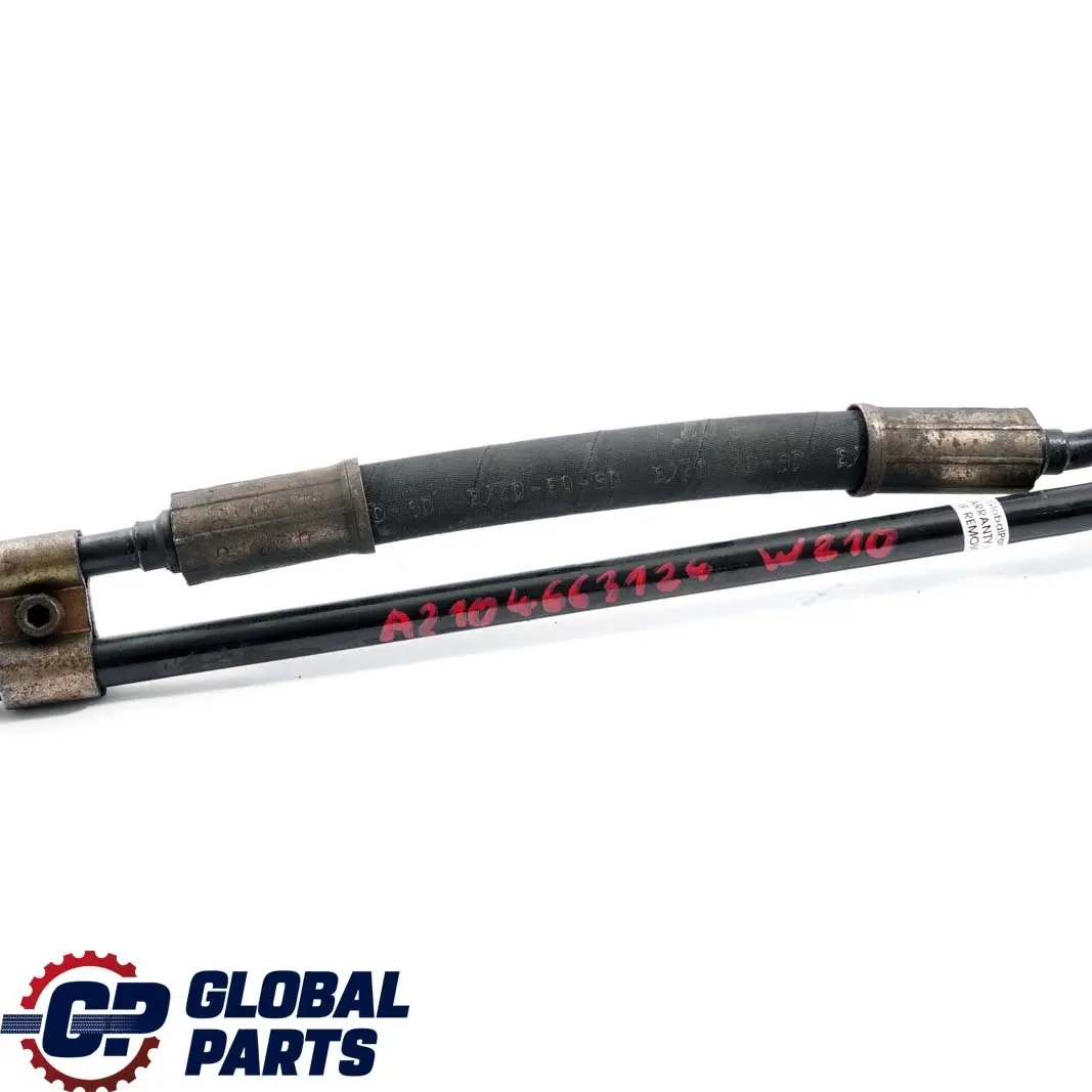 Steering Hydraulic Pipe Oil Lines to Mercedes W210 Power with Part number A2104663124 Mercedes W210 Power Steering Hydraulic Pipe Oil Lines - SKU rhd-A2104663124 - Part number A2104663124