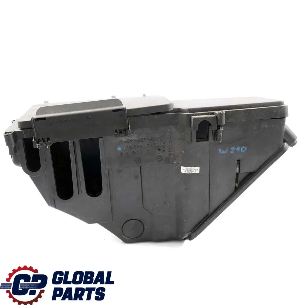 Mercedes-Benz E-Class W210 Electrical Fuse Relay Box Storage Trim to with Part number A2105400350 Mercedes-Benz E-Class W210 Electrical Fuse Relay Box Storage Trim - SKU rhd-A2105400350 - Part number A2105400350