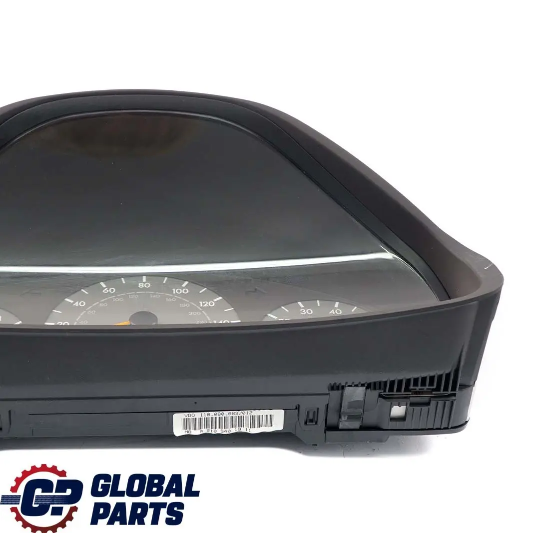 Mercedes-Benz E W210 Instrument Cluster Speedo Clocks Automatic to with Part number A2105401911 Mercedes-Benz E W210 Instrument Cluster Speedo Clocks Automatic - SKU rhd-A2105401911 - Part number A2105401911