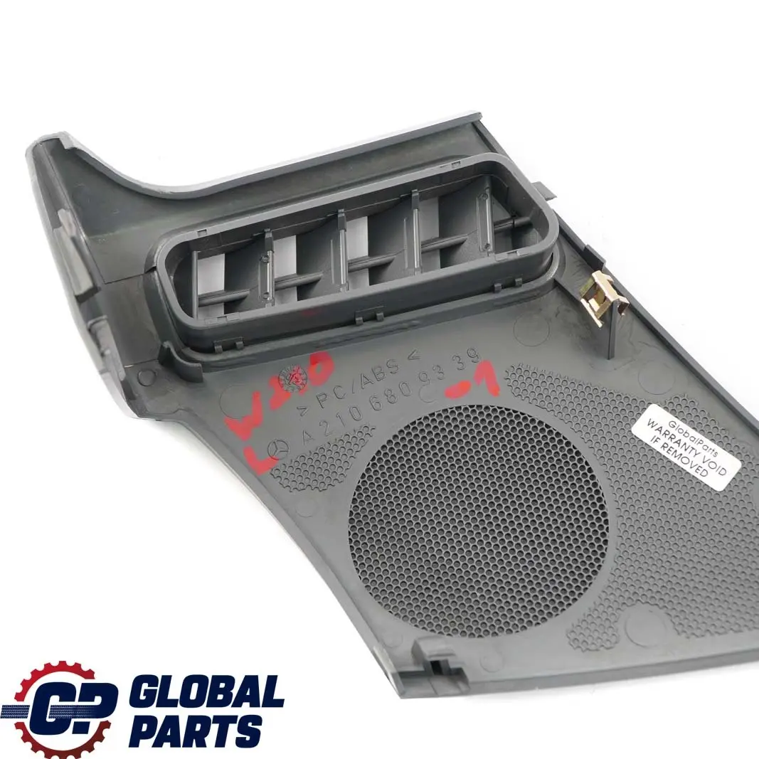 Mercedes-Benz E W210 1 Dashboard Left N/S Speaker Cover Panel Trim to with Part number A2106809339 Mercedes-Benz E W210 1 Dashboard Left N/S Speaker Cover Panel Trim - SKU rhd-A2106809339-1 - Part number A2106809339