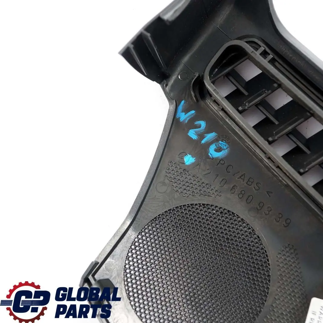 Mercedes-Benz W210 Dash Dashboard Left N/S Speaker Cover Panel Trim to with Part number A2106809339 Mercedes-Benz W210 Dash Dashboard Left N/S Speaker Cover Panel Trim - SKU rhd-A2106809339 - Part number A2106809339