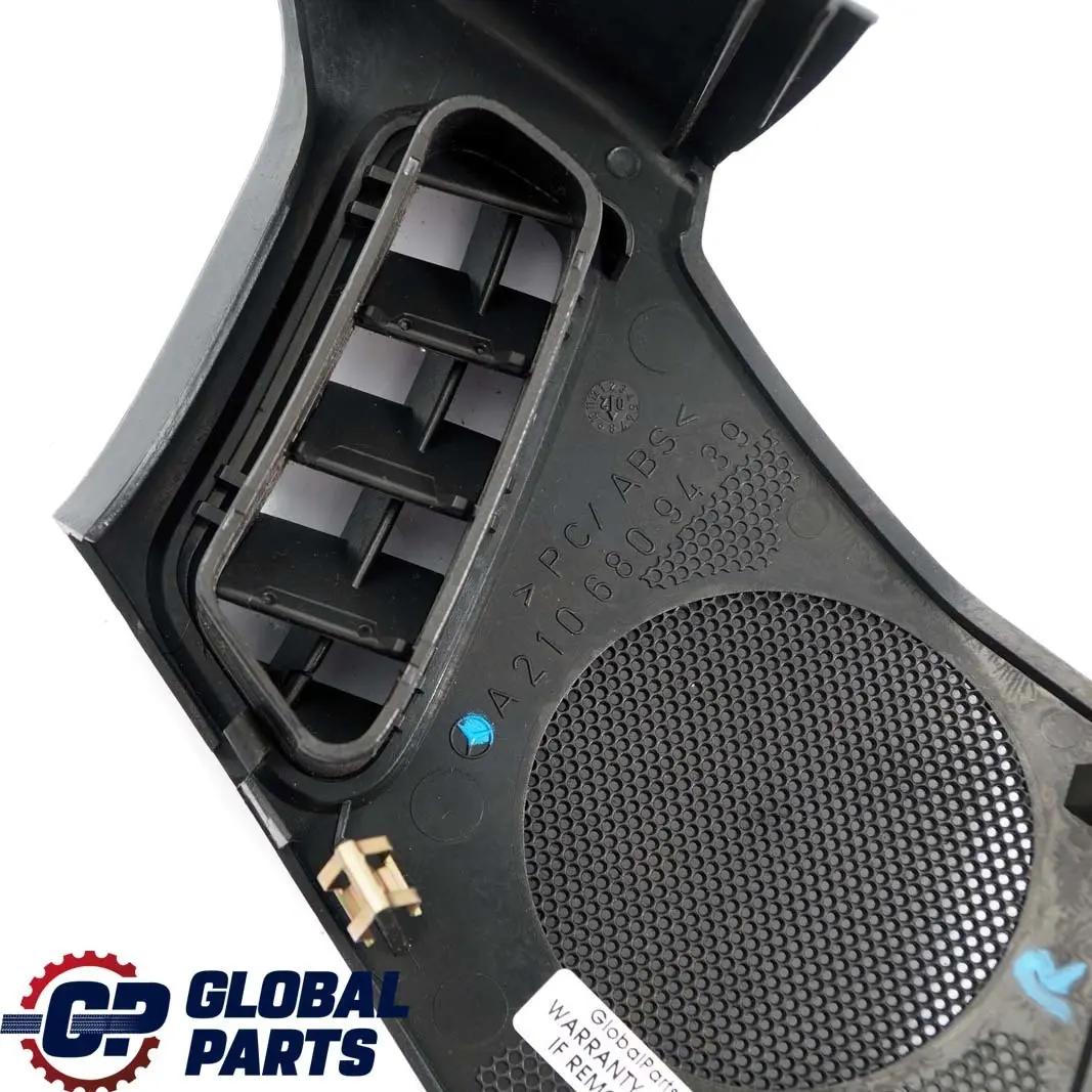 Mercedes-Benz W210 Dash Dashboard Right Speaker Cover Panel Trim to with Part number A2106809439 Mercedes-Benz W210 Dash Dashboard Right Speaker Cover Panel Trim - SKU rhd-A2106809439 - Part number A2106809439