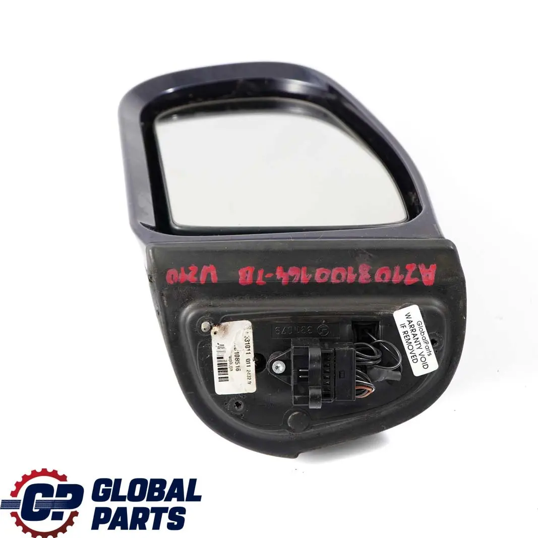 Mercedes-Benz E W210 Left N/S Wing Door Mirror Tanzanite Blue Metallic 359 to with Part number A2108100164 Mercedes-Benz E W210 Left N/S Wing Door Mirror Tanzanite Blue Metallic 359 - SKU rhd-A2108100164-TB - Part number A2108100164