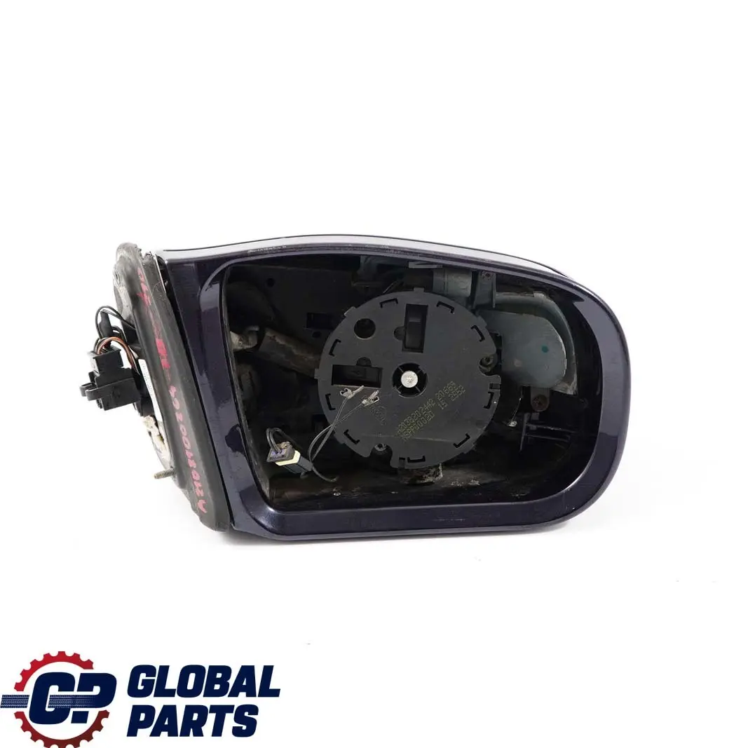 Mercedes-Benz E W210 Right O/S Wing Door Mirror Tanzanite Blue Metallic 359 to with Part number A2108100264 Mercedes-Benz E W210 Right O/S Wing Door Mirror Tanzanite Blue Metallic 359 - SKU rhd-A2108100264-TB - Part number A2108100264