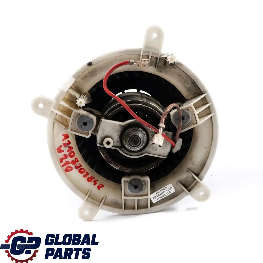 Mercedes-Benz E-Class W210 Heater Blower Motor Fan Unit to with Part number A2108203842 Mercedes-Benz E-Class W210 Heater Blower Motor Fan Unit - SKU rhd-A2108203842 - Part number A2108203842