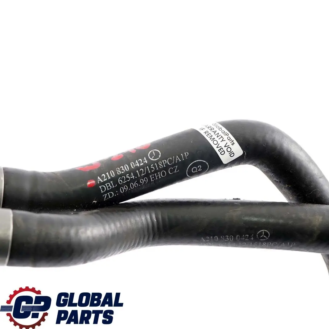 Mercedes-Benz E-Class W210 Water Coolant Pipe Hose Heater to with Part number A2108300424 Mercedes-Benz E-Class W210 Water Coolant Pipe Hose Heater - SKU rhd-A2108300424 - Part number A2108300424