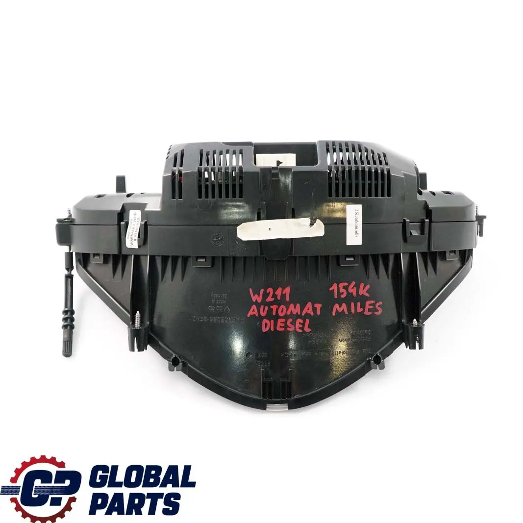 Mercedes-Benz W211 Diesel Instrument Cluster Speedo Clocks Automatic to with Part number A2115403747 Mercedes-Benz W211 Diesel Instrument Cluster Speedo Clocks Automatic - SKU rhd-A2115403747 - Part number A2115403747