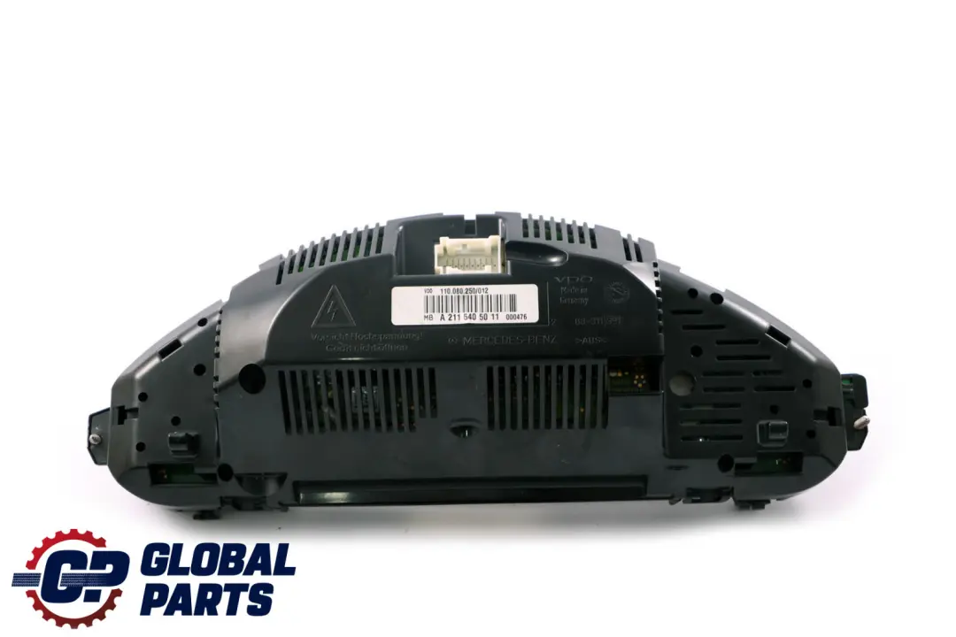 Instrument Cluster Speedo Clocks MPH Automatic to Mercedes E S211 W211 with Part number A2115405011 Mercedes E S211 W211 Instrument Cluster Speedo Clocks MPH Automatic - SKU rhd-A2115405011 - Part number A2115405011