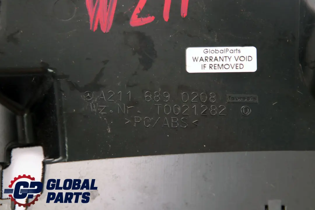 Mercedes-Benz E-Class S211 W211 Glove Box Felt Lined Inner Shelf A2116890208 to with Part number A2116800284 Mercedes-Benz E-Class S211 W211 Glove Box Felt Lined Inner Shelf A2116890208 - SKU rhd-A2116890208 - Part number A2116800284