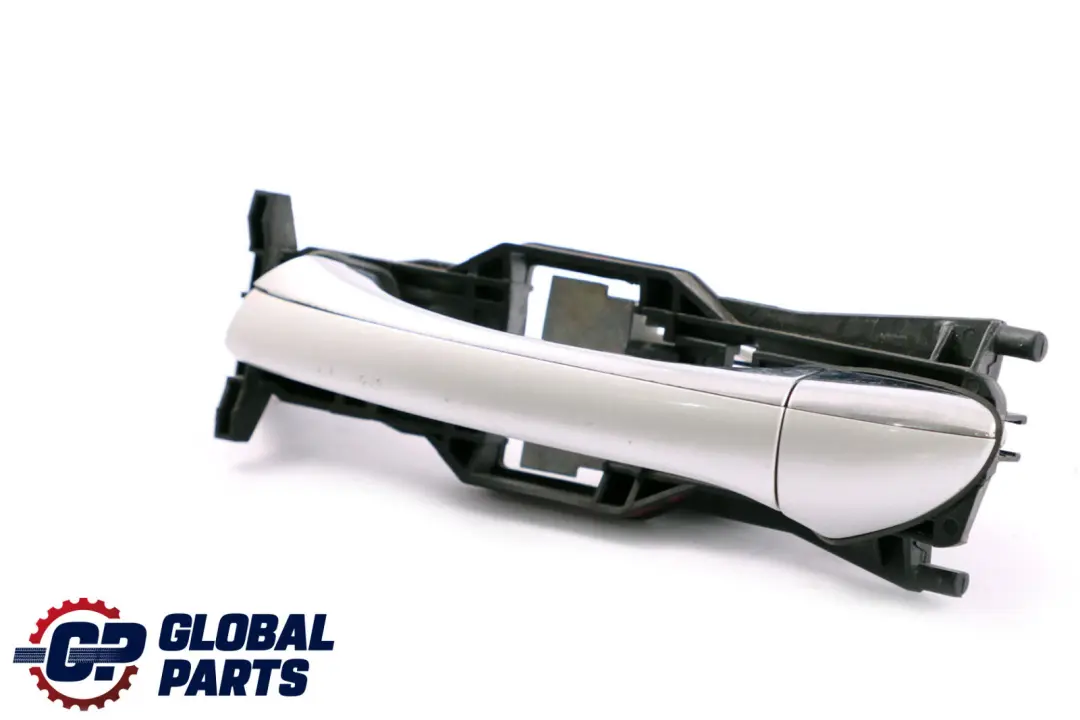 Front Left N/S Handle Grab Brilliant Silver Metallic 744U to Mercedes E-Class S211 with Part number A2117600770 Mercedes E-Class S211 Front Left N/S Handle Grab Brilliant Silver Metallic 744U - SKU rhd-A2117600770-BS - Part number A2117600770
