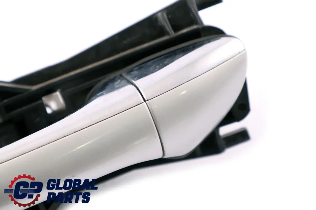 Mercedes E-Class S211 Front Left N/S Handle Grab Brilliant Silver Metallic 744U - SKU rhd-A2117600770-BS - Part number A2117600770