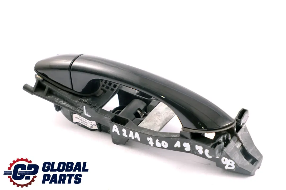 Front Left N/S External Door Handle Obsidian Black to Mercedes CLC-Class CL203 with Part number A2117601970 Mercedes CLC-Class CL203 Front Left N/S External Door Handle Obsidian Black - SKU rhd-A2117601970-OB - Part number A2117601970