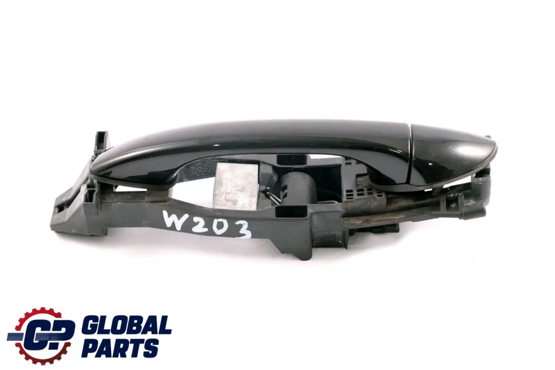 Front Left N/S External Door Handle Obsidian Black to Mercedes CLC-Class CL203 with Part number A2117601970 Mercedes CLC-Class CL203 Front Left N/S External Door Handle Obsidian Black - SKU rhd-A2117601970-OB - Part number A2117601970