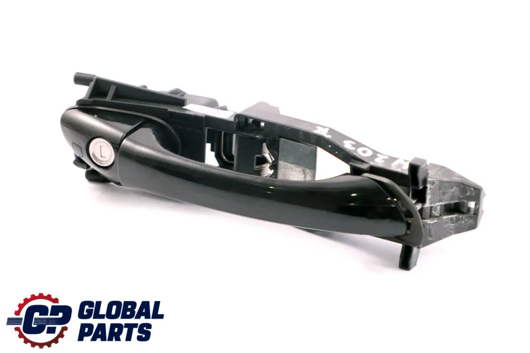 Front Right O/S External Door Handle Obsidian Black to Mercedes CLC-Class CL203 with Part number A2117602070 Mercedes CLC-Class CL203 Front Right O/S External Door Handle Obsidian Black - SKU rhd-A2117602070-OB - Part number A2117602070