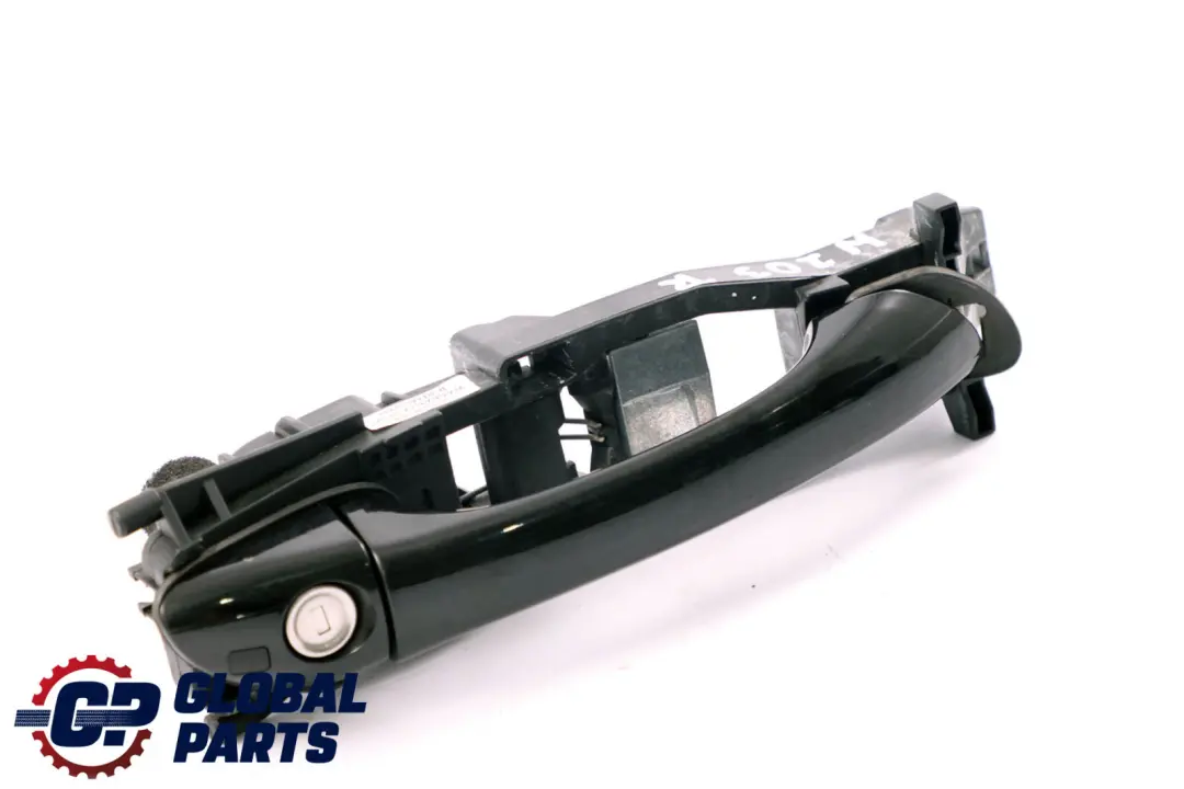 Front Right O/S External Door Handle Obsidian Black to Mercedes CLC-Class CL203 with Part number A2117602070 Mercedes CLC-Class CL203 Front Right O/S External Door Handle Obsidian Black - SKU rhd-A2117602070-OB - Part number A2117602070