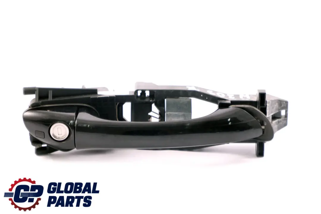 Front Right O/S External Door Handle Obsidian Black to Mercedes CLC-Class CL203 with Part number A2117602070 Mercedes CLC-Class CL203 Front Right O/S External Door Handle Obsidian Black - SKU rhd-A2117602070-OB - Part number A2117602070