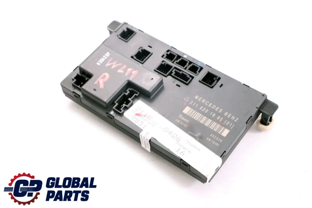  Mercedes-Benz E-Class W211 Front Right O/S Driver Door Control Module Unit ECU - SKU rhd-A2118201685 - Part number A2118201685