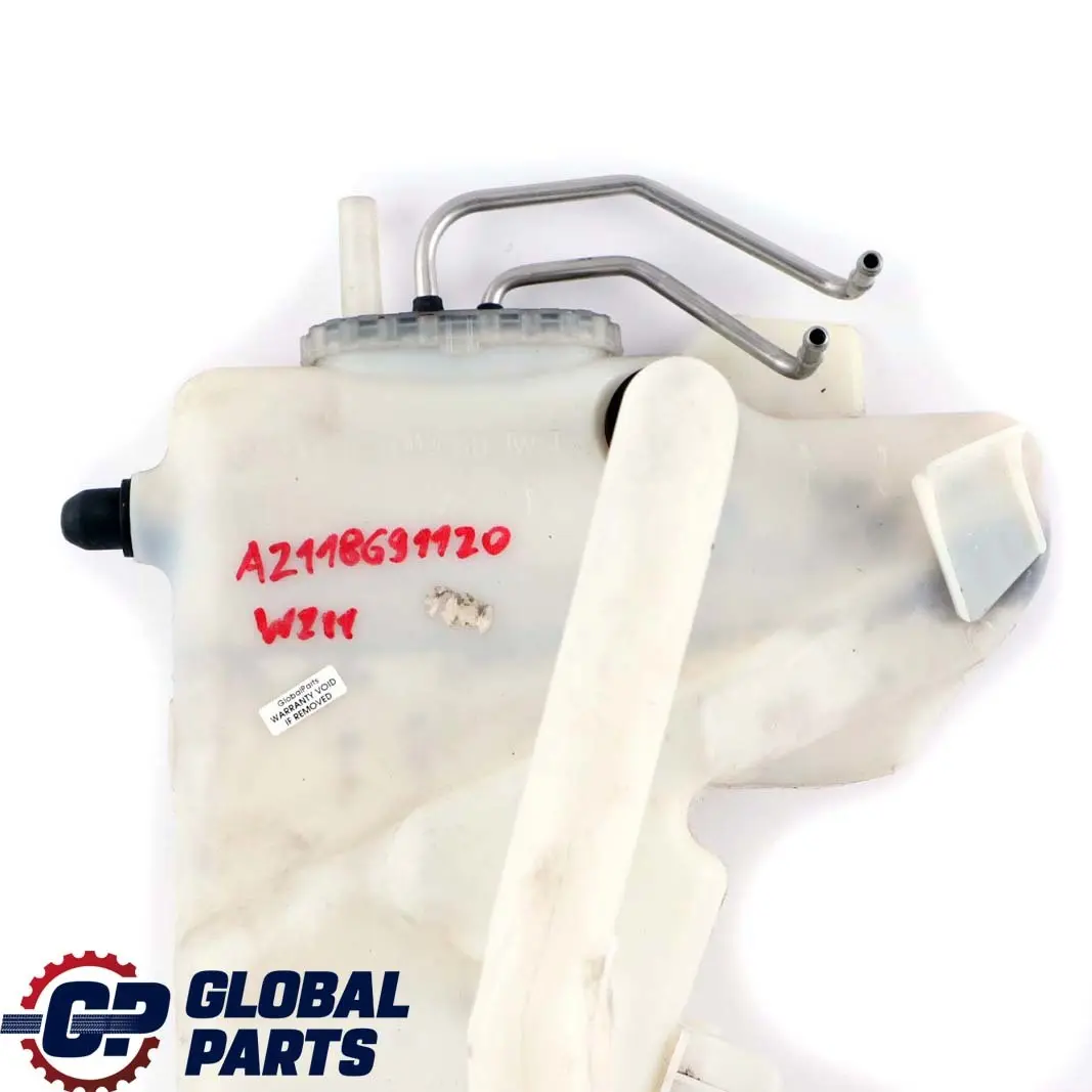Mercedes-Benz E S211 W211 Windscreen Washer Bottle Tank Reservoir to with Part number A2118691120 Mercedes-Benz E S211 W211 Windscreen Washer Bottle Tank Reservoir - SKU rhd-A2118691120 - Part number A2118691120