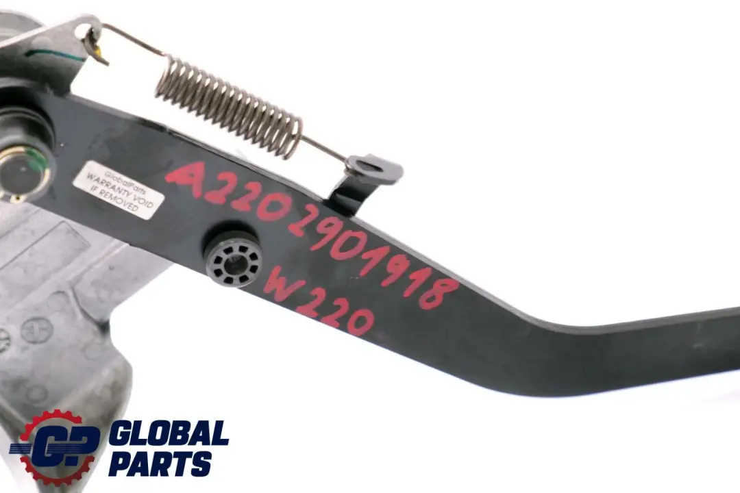 Mercedes-Benz CL S Class C215 W220 Auto Automatic Brake Pedal to with Part number A2202901918 Mercedes-Benz CL S Class C215 W220 Auto Automatic Brake Pedal - SKU rhd-A2202901918 - Part number A2202901918