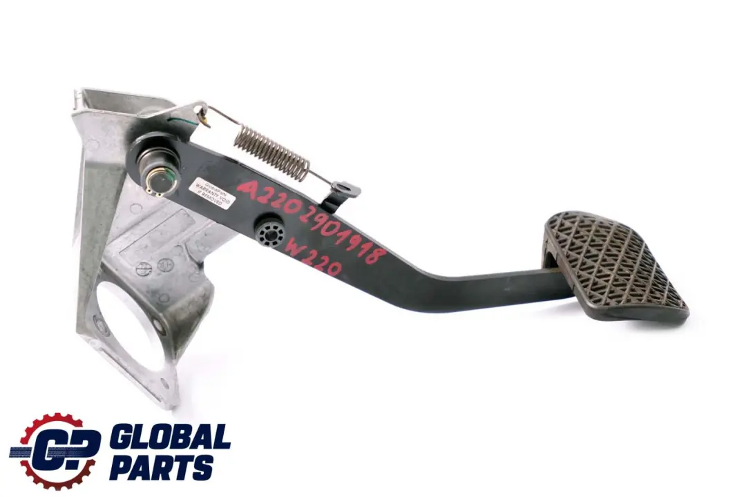 Mercedes-Benz CL S Class C215 W220 Auto Automatic Brake Pedal to with Part number A2202901918 Mercedes-Benz CL S Class C215 W220 Auto Automatic Brake Pedal - SKU rhd-A2202901918 - Part number A2202901918