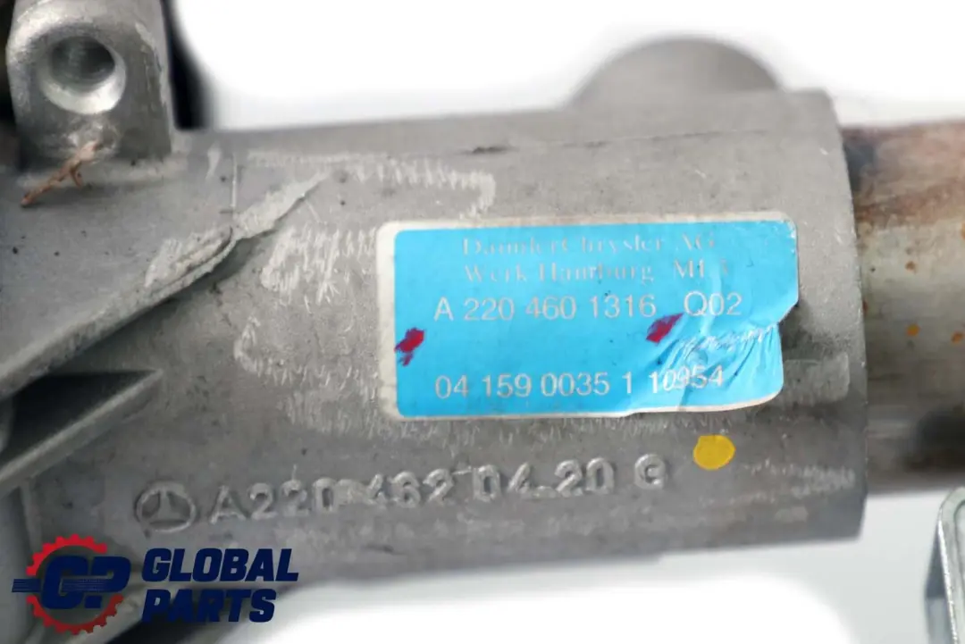 Mercedes-Benz S-Class W220 320 CDI Power Steering Rack Box Gear to with Part number A2204601316 Mercedes-Benz S-Class W220 320 CDI Power Steering Rack Box Gear - SKU rhd-A2204601316 - Part number A2204601316