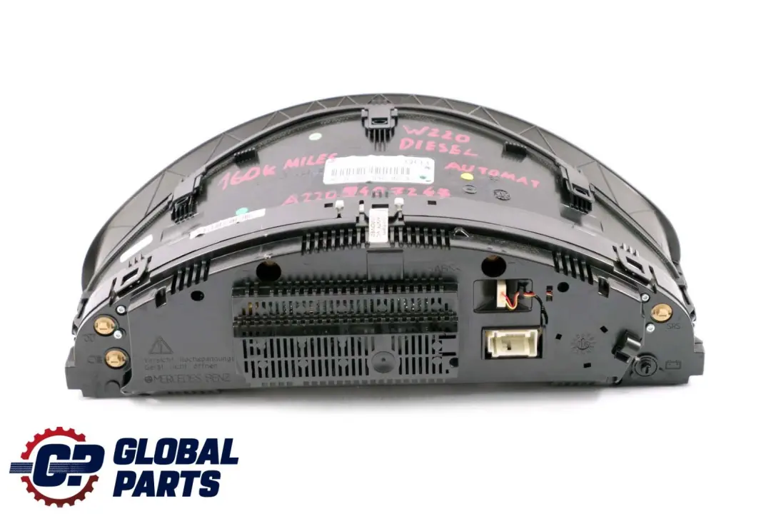 Mercedes S-Class W220 Instrument Cluster Speedo Clocks Automatic A2205408247 - SKU rhd-A2205407247 - Part number A2205407247